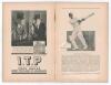 &lsquo;All India Cricket Tour of England 1946&rsquo;. Official souvenir brochure for the Indian tour of England. Edited by A.W. Simpson. Pictorial covers. The ink signatures on paper pieces laid down to inside pen profile pictures by all sixteen members of the Indian - 2