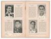 &lsquo;All India Cricket Tour of England 1946&rsquo;. Official souvenir brochure for the Indian tour of England. Edited by A.W. Simpson. Pictorial covers. The ink signatures on paper pieces laid down to inside pen profile pictures by all sixteen members of the Indian - 3