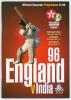 England v India 1996. Official programme for the three match one day series played in May 1996. Signed by the Indian Squad to their pen pictures. Sixteen signatures including Azharuddin, Tendulkar, Binny, Dravid, Ganguly, Hirwani, Kumble, Manjrekar, Mongi