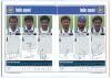 England v India 1996. Official programme for the three match one day series played in May 1996. Signed by the Indian Squad to their pen pictures. Sixteen signatures including Azharuddin, Tendulkar, Binny, Dravid, Ganguly, Hirwani, Kumble, Manjrekar, Mongi - 4