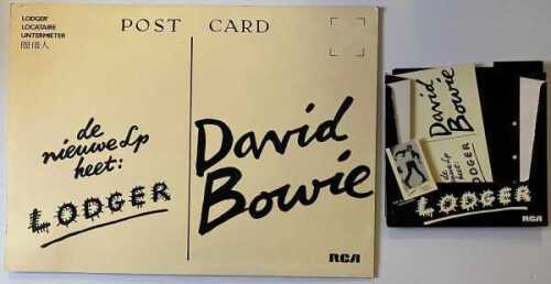 DAVID BOWIE LODGER SHOP DISPLAY