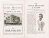 South Africa tour to New Zealand 1931/32. &lsquo;South Africa v New Zealand. Second Test 1932&rsquo;. Official 32pp souvenir brochure/ programme issued by the New Zealand Cricket Council with original decorative paper wrappers. This is an updated version of the broch - 2