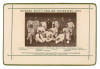 &lsquo;Richard Daft&rsquo;s English Cricketers 1879&rsquo;. Sepia cabinet card photograph of Daft&rsquo;s touring party to Canada and the United States, seated and standing in rows, with printed title above and players&rsquo; names below, black border surround, gilt to card edges. Pla