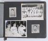 Khurshid Ahmed. Pakistan 1952/53. Large photograph album containing many photographs covering his short first class cricket career and his time in England as a club professional. The photographs include a studio shot of Ahmed in Pakistan blazer, an origin - 7