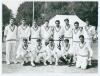 Pakistan tour to England 1962. Original mono press photograph of the Pakistan team wearing cricket attire, taken at Arundel for the opening match of the tour v Duke of Norfolk&rsquo;s XI, 28th April 1962. Signed to the photograph by eleven members of the Pakist - 3