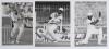 Sanjay Vijay Manjrekar. Bombay/ Mumbai & India 1984-1998. Three original mono press photographs of Manjrekar depicted in batting action. Each photograph signed by Manjrekar. Photographers/ agencies are David Munden and Allsport 10&rdquo;x8&rdquo; (one slightly smalle