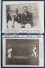 India tour to England 1932 and earlier. Blue binder comprising a nice selection of original press photographs, copy photographs, signatures and the odd letter. From the 1932 tour, fifteen original mono/ sepia press photographs, subjects including the Indi - 3