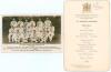 India tour to England 1936. A good selection of thirteen original press photographs, also signatures, menus, cuttings etc. Original photographs include L. Amar Singh, P.E. Palia and C.K. Nayudu seated together wearing tour blazers, team photograph dated 3 - 3