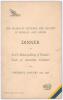 Australian tour of India & Ceylon 1935/36. Official menu for the Dinner given to &lsquo;H.H. Maharajadhiraj of Patiala&rsquo;s Team of Australian Cricketers&rsquo; by the Board of Control for Cricket in Bengal and Assam, held at Firpo&rsquo;s Branch (Peliti&rsquo;s), Calcutta (Kolkata