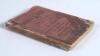 &lsquo;The Derbyshire Cricket Guide for season 1896&rsquo;. 1st Edition. Compiled by L.G. Wright and W.J. Piper Jun. Published by J.W. Simpson. Rear wrapper detached, red wrappers worn and frayed with loss and tape repairs, some rusting to staples otherwise in good c - 3