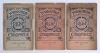 &lsquo;The Yorkshire Cricket Chronicle&rsquo;. No.10. July 23rd, No.12 August 3rd, No.13 August 10th and No.14 August 13th 1903. Published by authority of the Yorkshire Committee, printed by J.W. Northend of Sheffield. Four 16pp booklets comprising articles, images o