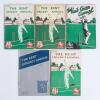 &lsquo;The Kent Cricket Annual&rsquo; 1933-1939. Compiled by Sir Home Gordon. A complete run of five official annuals for seasons 1933-1936 and 1939, all in original decorative card wrappers. Minor soiling to wrappers, wear to the spine of the 1936 edition otherwise 