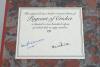Don Bradman. &lsquo;Pageant of Cricket&rsquo;. D.Frith. London 1987. Foreword by Don Bradman. De-luxe leather bound limited edition of two hundred numbered copies, this being number 131, signed by Don Bradman and the author, Frith. Bound in full red leather, all edge - 2