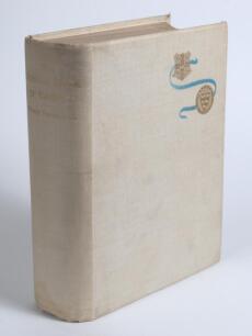 &lsquo;The Jubilee Book of Cricket&rsquo;. K.S. Ranjitsinhji. Edinburgh 1897. Limited edition of 350 copies signed by Ranjitsinhji, this being number 126. Hand made paper, top edge gilt, other edges untrimmed. Original oatmeal cloth covers. Padwick 467. Good/ very go