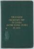 &lsquo;The English Cricketers&rsquo; Trip to Canada and the United States in 1859&rsquo;. Frederick Lillywhite. First edition, London 1860. 79pp. Original green cloth boards with title in gilt to front. Illustrated, complete with fold out map. Padwick 4893. Appears to have