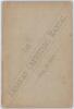 &lsquo;How to Play Cricket. A Manual for American Cricketers&rsquo;. Published by T.S. Dando, Philadelphia 1881. Original grey wrappers with title to front &lsquo;The American Cricketers&rsquo; Manual&rsquo;. 74pp. Illustrated. Padwick 459 records the editor as George M. Newall, but t