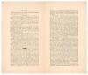 &lsquo;A Concise Hint and Guide to Cricket&rsquo;. Isaiah Thomas. Privately printed. Belize, British Honduras 1908. 4pp treatise focusing on the characteristics required of Umpires, heading: &lsquo;With due, just and proper references to Umpires&rsquo;, Captains, heading: &lsquo;With - 2
