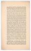 &lsquo;A Concise Hint and Guide to Cricket&rsquo;. Isaiah Thomas. Privately printed. Belize, British Honduras 1908. 4pp treatise focusing on the characteristics required of Umpires, heading: &lsquo;With due, just and proper references to Umpires&rsquo;, Captains, heading: &lsquo;With - 3
