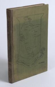 &lsquo;Elphinstone College Tours&rsquo;. Jamshed Dinshaw Antia. Bombay 1913. Original pictorial green boards. 219pp plus adverts. Some staining and discolouration to boards otherwise in good condition. A rare Indian volume
