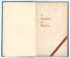 &lsquo;A Chapter of History&rsquo;. &lsquo;Buenos Aires Cricket Club: Club Dinner to celebrate the Winning of the First Division Championship&rsquo;, held at the Strangers&rsquo; Club, Buenos Aires on the April 7th 1925. The booklet, with original wrappers, contains the menu for the d