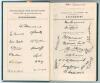 M.C.C. 1787-1937&rsquo; reprinted from &lsquo;The Times&rsquo; M.C.C. Number May 25th 1937. The Times Publishing Company. London 1937. Original decorative boards. The facsimile autograph sheets of the England and Australian team who played at Lord&rsquo;s in 1938 are laid down t - 2