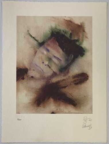 DAVID BOWIE LIMITED EDITION SELF PORTRAIT SIGNED OUTSIDE LITHOGRAPH