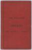&lsquo;Some Recollections of Cricket&rsquo;. Lord Charles J.F. Russell. H.G. Fisher, Woburn 1879. Small 8vo, 39pp, original red cloth with title in black to front cover. Presentation inscription in black ink to half-title page to &lsquo;Arthur Watson[Wilson?]&rsquo; signed with 