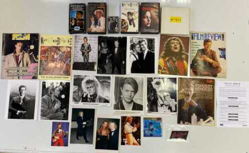 DAVID BOWIE MEMORABILIA