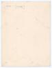 Albert Craig. &lsquo;Our Grand Old Man. England v Australia Match at the Oval, August 12, 1886&rsquo;. Original poem printed on card, comprising five stanzas of six lines each, regarding W.G. Grace scoring 170 runs, &lsquo;in grand style&rsquo;, in the game. &lsquo;That you are still - 2