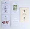 Kent cricketers&rsquo; orders of service. Five original orders of service for former Kent cricketers. Colin Cowdrey, Westminster Abbey, 30th March 2001 (with official admission ticket). Derek Ufton, Canterbury Cathedral 24th February 2002. Brian Luckhurst, St. 