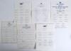 Sri Lanka 1980s-1990s. A selection of twenty eight individual signatures of Sri Lanka Test cricketers signed to small cards, photographs, cuttings etc. Signatures include Ratnayeke, Aravinda de Silva, Gurusinha, Kaluwitharana, Kuruppuarachchi, Mahanama, M - 2