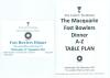 &lsquo;The Macquarie Fast Bowlers Dinner&rsquo; 2011. Official menu/ programme brochure for the dinner given by the Lord&rsquo;s Taverners, London 21st September 2011, with accompanying invitation card and table plan. The brochure fully signed to the player biographies by - 4