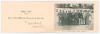 Edward Henry &lsquo;Ted&rsquo; Bowley. Sussex & England 1912-1934. M.C.C. Tour of Ceylon and Australia 1929/30. Official M.C.C. folding printed Christmas card for the tour with M.C.C. Greofrge and the dragon emblem to front cover, greeting and mono image of the team 