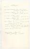 Sydney Francis Barnes, Warwickshire, Lancashire, Staffordshire, England & Wales 1894-1930. Large sheet of &lsquo;ledger&rsquo; size paper (9.5&rdquo;x15.5&rdquo;) very nicely signed to the top of the page in ink by Barnes, he has then proceeded to write his date of birthday &lsquo;19t