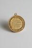 Sydney Francis Barnes, Warwickshire, Lancashire, Staffordshire, England & Wales 1894-1930. M.C.C. tour of Australia 1907-08. Hallmarked 15 carat gold medal presented to Barnes following his performance for England against Australia in the second Test matc
