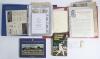 Hampshire cricket 1940s-1990s. Two binders comprising a good selection of ephemera relating to Hampshire. Included is an official scorecard for Hampshire&rsquo;s final home match of the 1961 season v Derbyshire at Bournemouth, which Hampshire won by 140 runs to