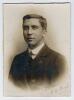 Richard Alfred Young. Sussex & England 1905-1925. Excellent studio portrait of Young taken on the M.C.C. tour of Australia in 1907/08. Young is pictured wearing suit and tie. The photograph nicely signed in black ink by Young &lsquo;yours ever&rsquo; to the image. Th