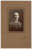 Charles Philip Mead. Hampshire & England 1905-1936. Exquisite studio portrait of Mead taken on the M.C.C. 1911/12 tour of Australia. Mead is pictured wearing suit and tie. The photograph, laid down to official photographers mount, by T. Humphrey & Co, 264