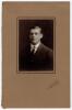 John William Hitch. Surrey & England 1907-1925. Exquisite studio portrait of Hitch taken on the M.C.C. 1911/12 tour of Australia. Hitch is pictured wearing suit and tie. The photograph, laid down to official photographers mount, by T. Humphrey & Co, 264 C