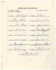 Australian tour of the West Indies 1965. Autograph sheet signed by seventeen members of the touring party in ink. Signatures include Simpson, Booth, Hawke, Lawry, McKenzie, O&rsquo;Neill, Mayne, Cowper, Philpott, Grout, Sincock, Trimble, Thomas etc. Folds other
