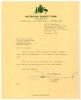 Australian tour of the West Indies 1978. Official autograph sheet fully signed in ink by all sixteen members of the touring party including Simpson, Thomson, Yardley, Hughes, Serjeant, Wood, Yallop, Toohey, Callen, Darling etc. Three signatures in green i - 2