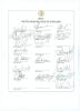 South Africa tours to England 1994 & 2003. Two official South Africa United Cricket Board autograph sheets with printed titles and players&rsquo; names. The 1994 sheet fully signed by the twenty members of the touring party including Wessels (Captain), Cronje, - 2