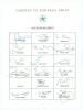 Pakistan tour to Australia 1981/82. Rarer official autograph sheet with printed title and players&rsquo; names, fully signed in ink by all seventeen of the listed playing members of the touring party. Signatures are Javed Miandad (Captain), Zaheer Abbas, Majid 