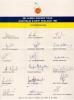 Sri Lanka tour to Australia & New Zealand 1983. Official autograph sheet with printed title and players&rsquo; names, signed in ink by seventeen listed members of the Sri Lanka touring party. Signatures are Mendis (Captain), Dias, S. de Silva, de Mel, de Alwis,