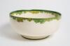 &lsquo;I was&rsquo;nt Ready&rsquo;. A large Royal Doulton &lsquo;Black Boy&rsquo; bone china tall sided bowl, entitled &lsquo;I was&rsquo;nt ready&rsquo; printed inside the bowl with a boy in red shirt, yellow waistcoat and a floppy hat looking glum with his wicket broken behind him. Green floral decor - 2