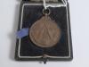Arthur Fielder. Kent & England 1900-1914. M.C.C. Centenary 1814-1914. Original medal presented to Humphries to mark 100 years of the third Lord&rsquo;s Cricket Ground. The bronze metal medal with &lsquo;M.C.C. 1814-1914, with cricket bat and stump decoration&rsquo; and bel