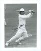 Sachin Ramesh Tendulkar. Bombay/ Mumbai, Yorkshire & India 1988-2014. Three original mono press photographs of Tendulkar, two in batting action pose by Allsport, the other celebrating a wicket with Hirwani by PA Sports. Each photograph signed by Tendulkar