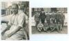 George Oswald Browning &lsquo;Gubby&rsquo; Allen. Middlesex, Cambridge University & England 1921-1950. Mono (restrike?) press photograph of Allen three quarter length wearing cricket attire, seated on the balcony at Lord&rsquo;s. Signed in blue ink to the photograph by All