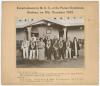 Bryan Herbert Valentine. Kent, Cambridge University & England 1927-1948. M.C.C. tour of India & Ceylon 1933-34&rsquo;. &lsquo;Entertainment to M.C.C. at the Parsee Gymkhana, Bombay on 11th December 1933&rsquo;. Official photograph of members of the M.C.C. team who are wear