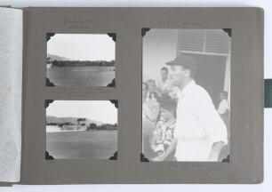 M.C.C. tour to West Indies 1953/54. Large and nicely presented photo album comprising over seventy original mono candid-style photographs taken on the tour, assumed to have been compiled by the late vendor&rsquo;s father. The album features views of three match